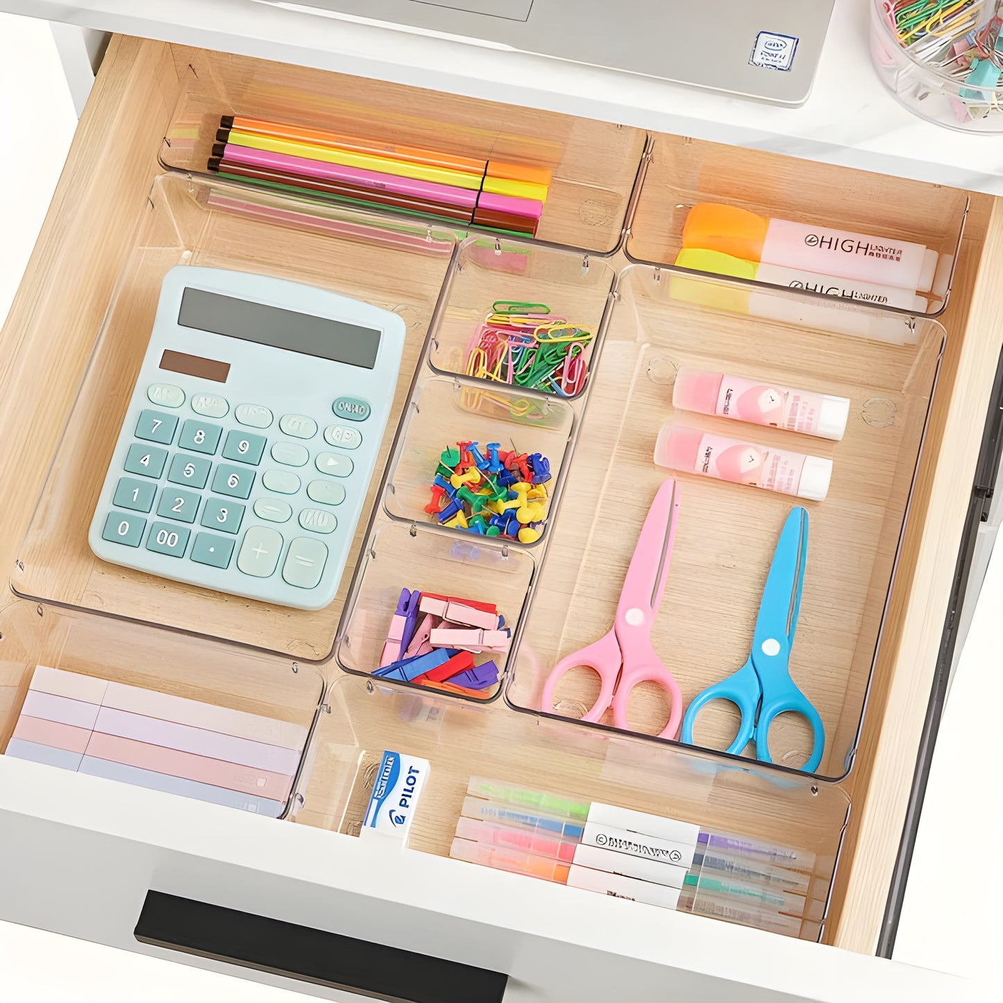Acryva™ 7-Piece Storage Organizer Trays